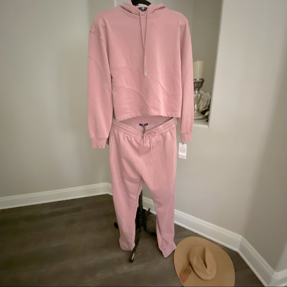 Seven for all mankind mauve sweatsuit size small